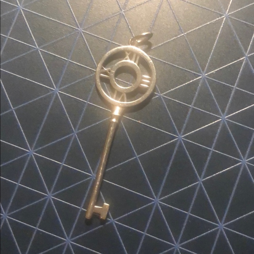 Tiffany & Co Atlas Key Silver 925 Pendant
